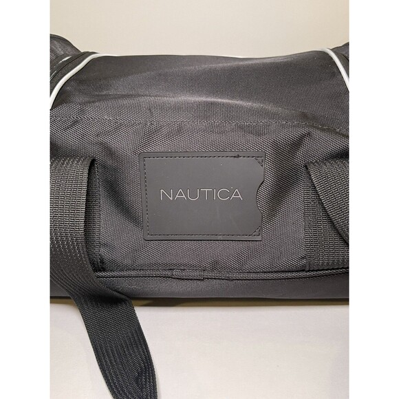 Nautica  Travel Duffle Bag Logo Zipper N83 - Picture 1 of 11